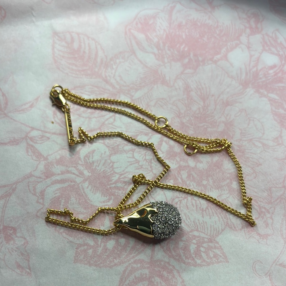 Alexis bittar Elegant Gold and Silver Pendant Necklace - Picture 7 of 7